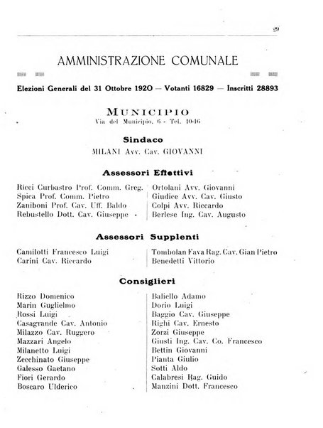 Guida di Padova amministrativa, commerciale, industriale