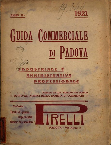 Guida di Padova amministrativa, commerciale, industriale
