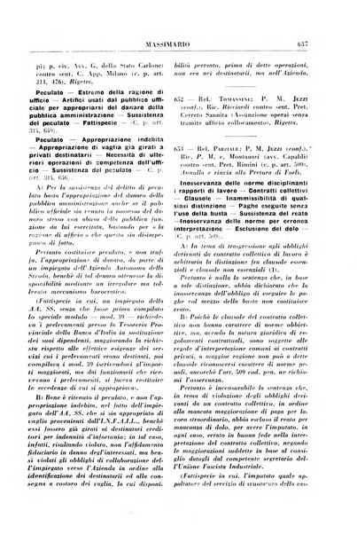 Rivista penale. Massimario di giurisprudenza delle sezioni penali della corte di cassazione