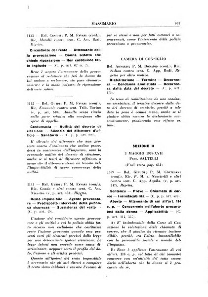 Rivista penale. Massimario di giurisprudenza delle sezioni penali della corte di cassazione