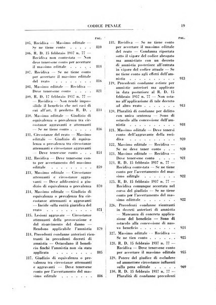 Rivista penale. Massimario di giurisprudenza delle sezioni penali della corte di cassazione