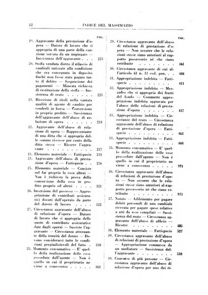 Rivista penale. Massimario di giurisprudenza delle sezioni penali della corte di cassazione