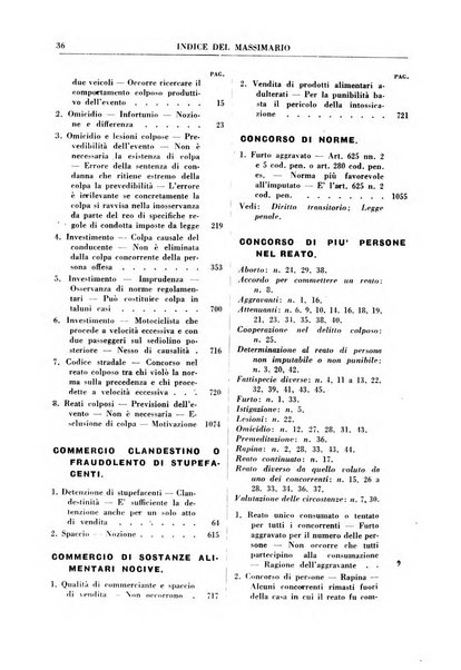 Rivista penale. Massimario di giurisprudenza delle sezioni penali della corte di cassazione