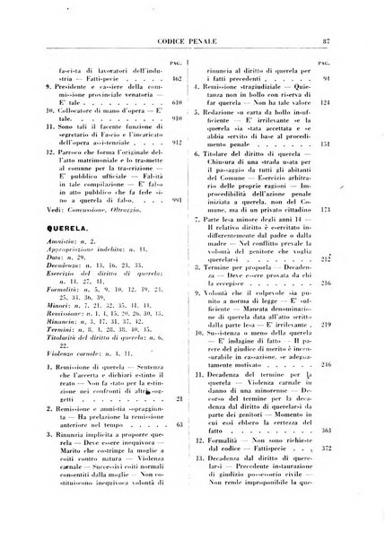 Rivista penale. Massimario di giurisprudenza delle sezioni penali della corte di cassazione