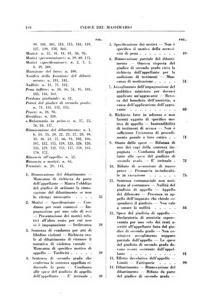 Rivista penale. Massimario di giurisprudenza delle sezioni penali della corte di cassazione