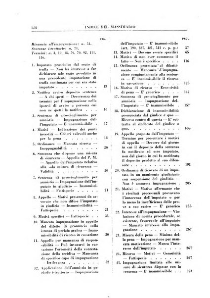 Rivista penale. Massimario di giurisprudenza delle sezioni penali della corte di cassazione