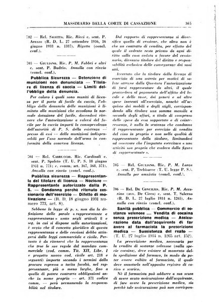 Rivista penale. Massimario di giurisprudenza delle sezioni penali della corte di cassazione