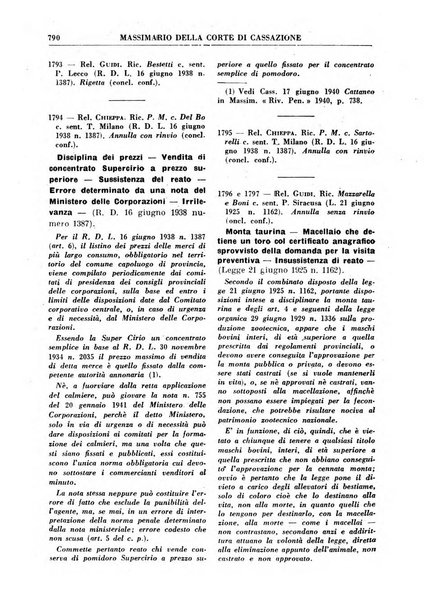 Rivista penale. Massimario di giurisprudenza delle sezioni penali della corte di cassazione