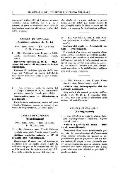 Rivista penale. Massimario di giurisprudenza delle sezioni penali della corte di cassazione