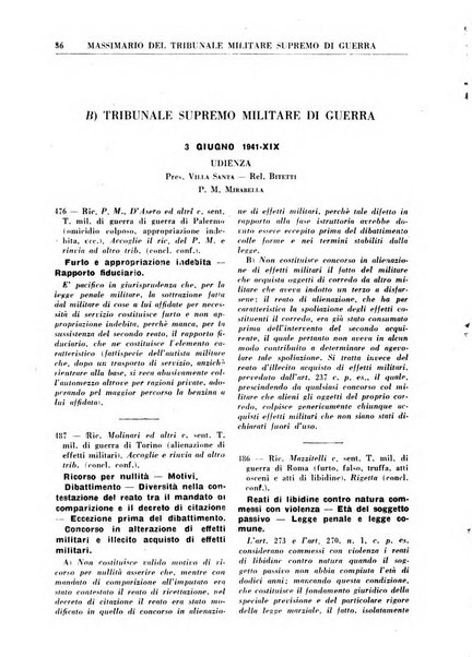 Rivista penale. Massimario di giurisprudenza delle sezioni penali della corte di cassazione