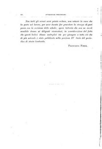 Archivio storico lombardo. Indici della serie...