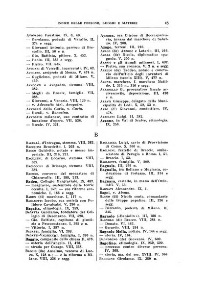 Archivio storico lombardo. Indici della serie...