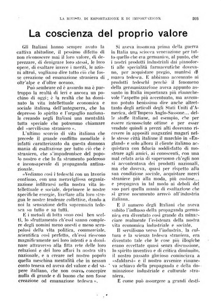 Rivista di esportazione e di importazione