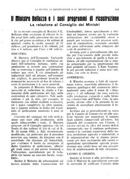 Rivista di esportazione e di importazione