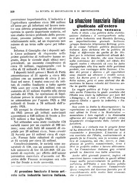 Rivista di esportazione e di importazione