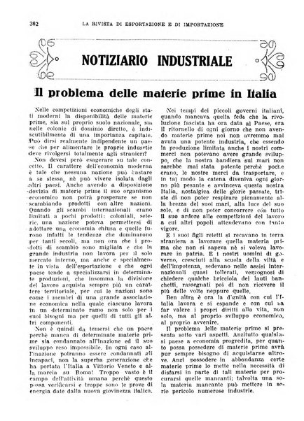 Rivista di esportazione e di importazione