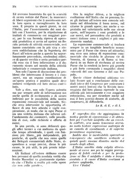 Rivista di esportazione e di importazione