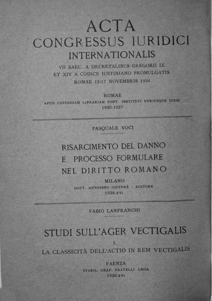 Studia et documenta historiae et iuris