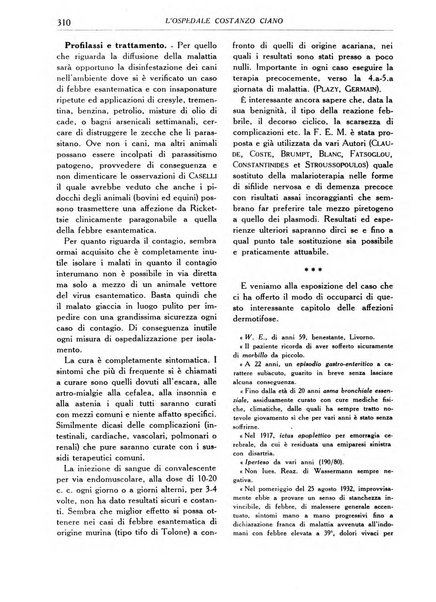 L'Ospedale Costanzo Ciano organo della vita ospedaliera