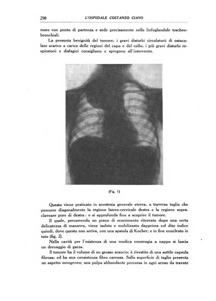 L'Ospedale Costanzo Ciano organo della vita ospedaliera