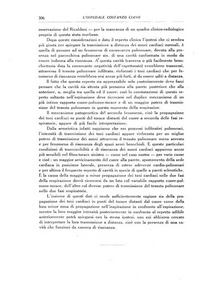 L'Ospedale Costanzo Ciano organo della vita ospedaliera