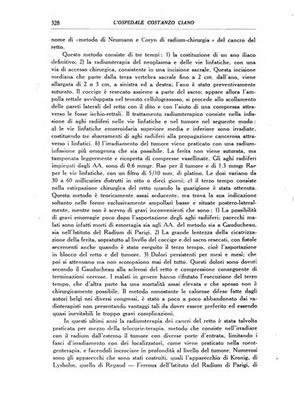 L'Ospedale Costanzo Ciano organo della vita ospedaliera