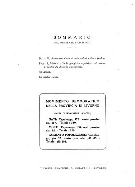 L'Ospedale Costanzo Ciano organo della vita ospedaliera