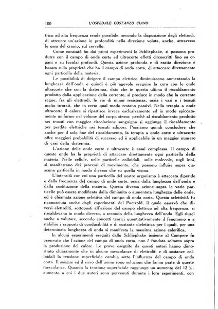 L'Ospedale Costanzo Ciano organo della vita ospedaliera