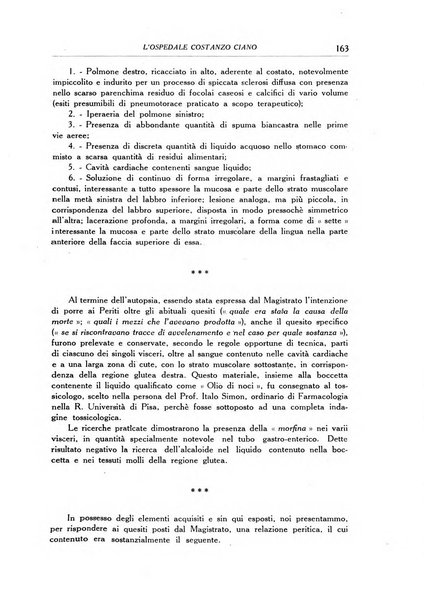 L'Ospedale Costanzo Ciano organo della vita ospedaliera