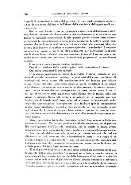 L'Ospedale Costanzo Ciano organo della vita ospedaliera