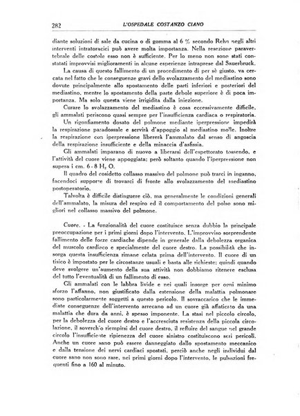 L'Ospedale Costanzo Ciano organo della vita ospedaliera