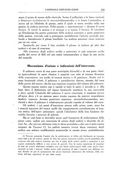 L'Ospedale Costanzo Ciano organo della vita ospedaliera