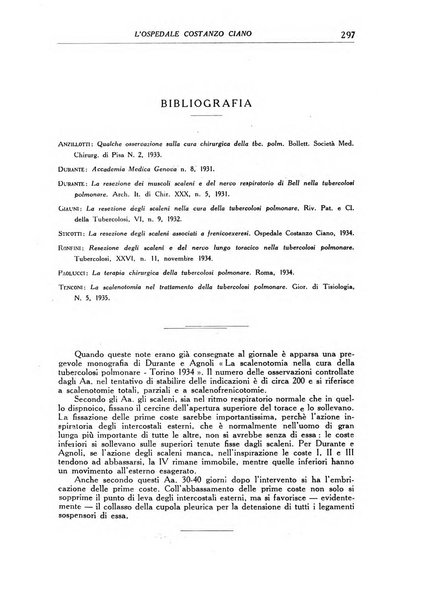 L'Ospedale Costanzo Ciano organo della vita ospedaliera