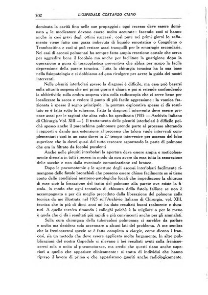 L'Ospedale Costanzo Ciano organo della vita ospedaliera