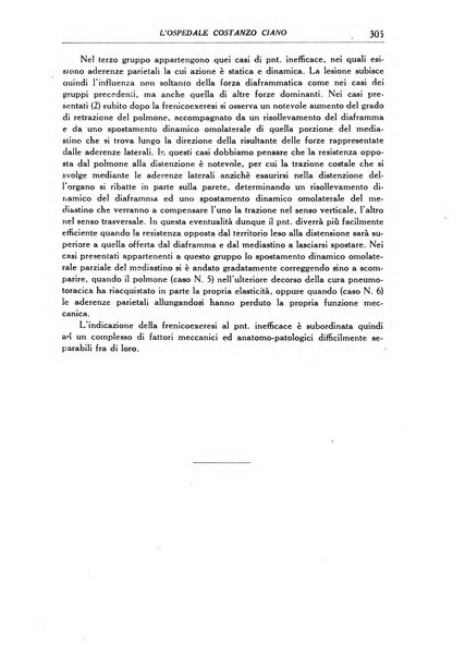 L'Ospedale Costanzo Ciano organo della vita ospedaliera