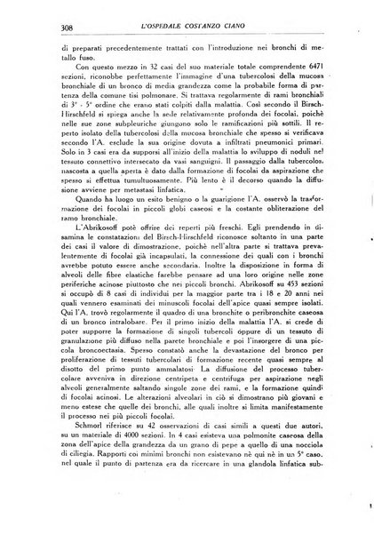 L'Ospedale Costanzo Ciano organo della vita ospedaliera