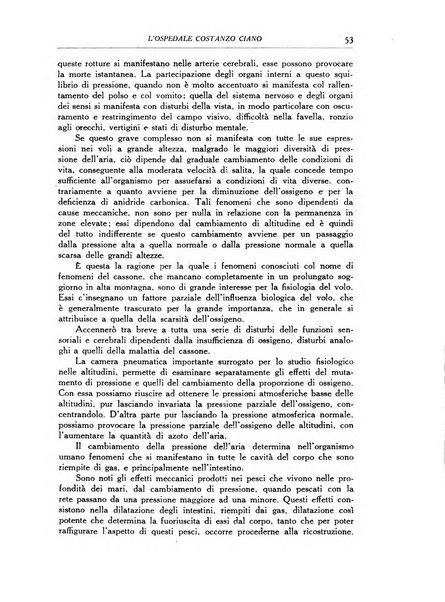 L'Ospedale Costanzo Ciano organo della vita ospedaliera