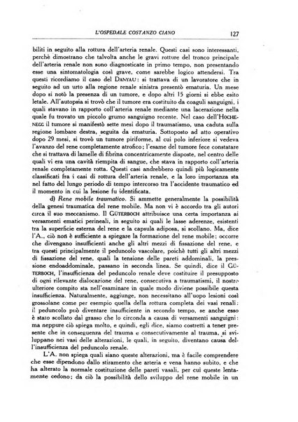 L'Ospedale Costanzo Ciano organo della vita ospedaliera