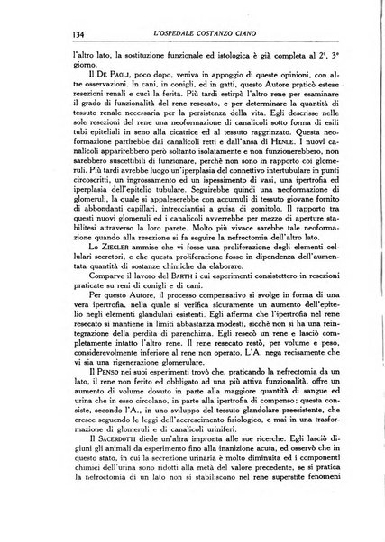 L'Ospedale Costanzo Ciano organo della vita ospedaliera