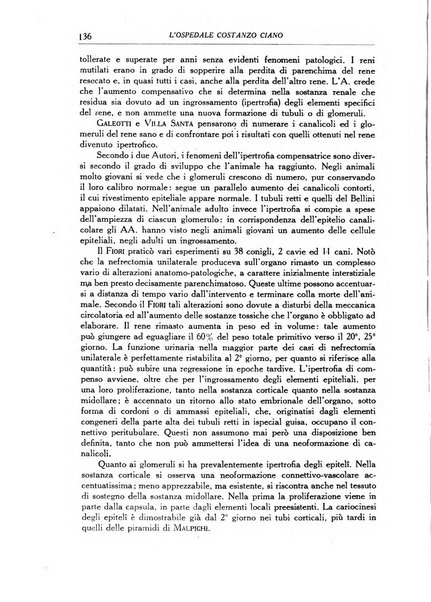 L'Ospedale Costanzo Ciano organo della vita ospedaliera