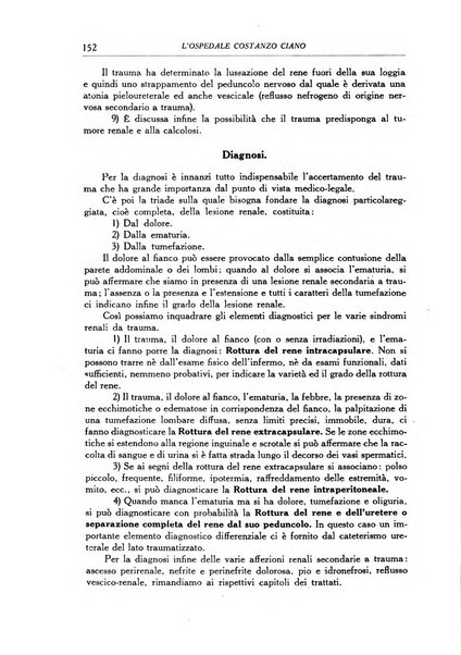 L'Ospedale Costanzo Ciano organo della vita ospedaliera