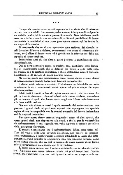 L'Ospedale Costanzo Ciano organo della vita ospedaliera