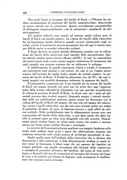 L'Ospedale Costanzo Ciano organo della vita ospedaliera