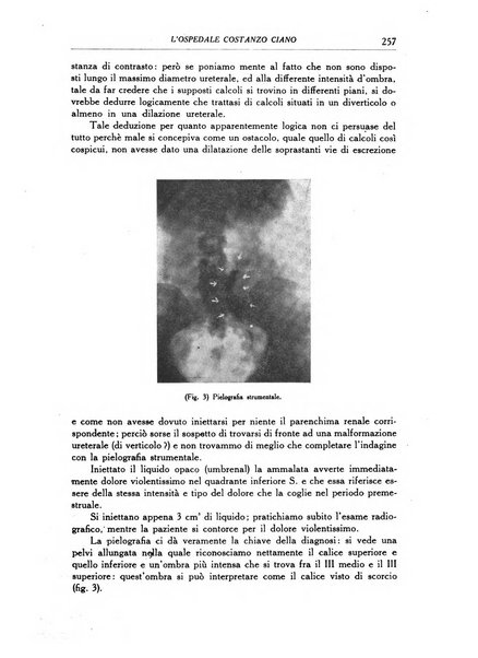 L'Ospedale Costanzo Ciano organo della vita ospedaliera