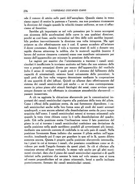 L'Ospedale Costanzo Ciano organo della vita ospedaliera