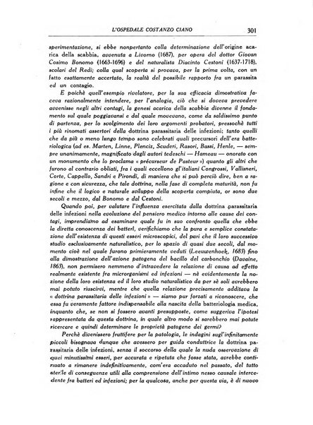 L'Ospedale Costanzo Ciano organo della vita ospedaliera