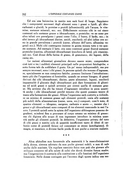 L'Ospedale Costanzo Ciano organo della vita ospedaliera