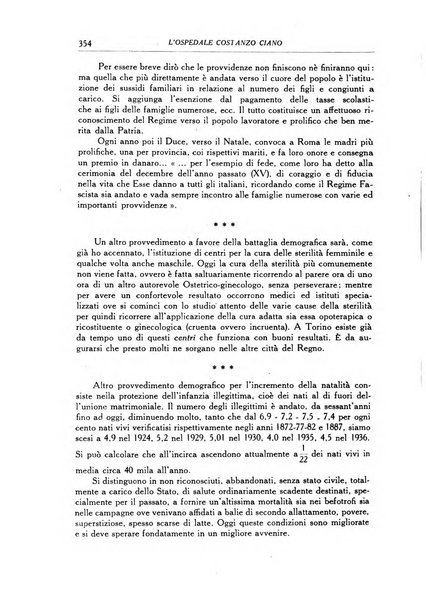 L'Ospedale Costanzo Ciano organo della vita ospedaliera