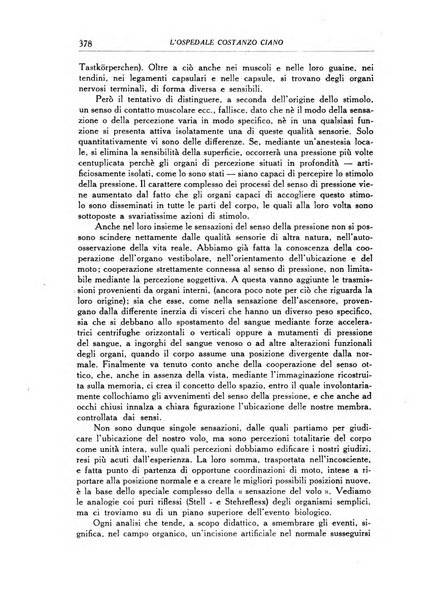 L'Ospedale Costanzo Ciano organo della vita ospedaliera