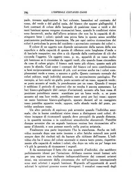 L'Ospedale Costanzo Ciano organo della vita ospedaliera